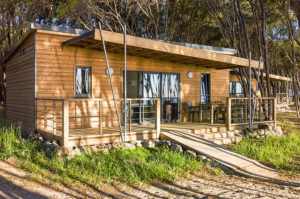 Cottage en camping 3 étoiles
