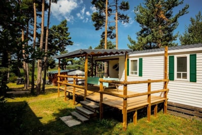 Mobil-home Ophéa classique de 2 chambres 28 m² pour 4 à 6 personnes en Lozère