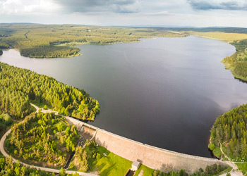 Lac Charpal en Lozère