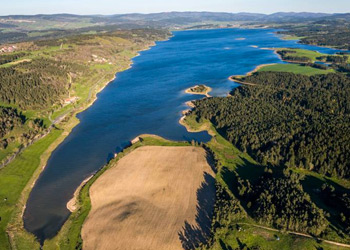 Lac de Naussac en Lozère