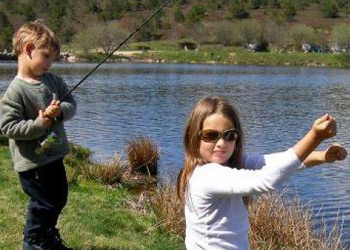 La pêche en Lozère en famille