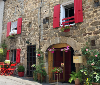 Le village de Pradelles en Haute-Loire